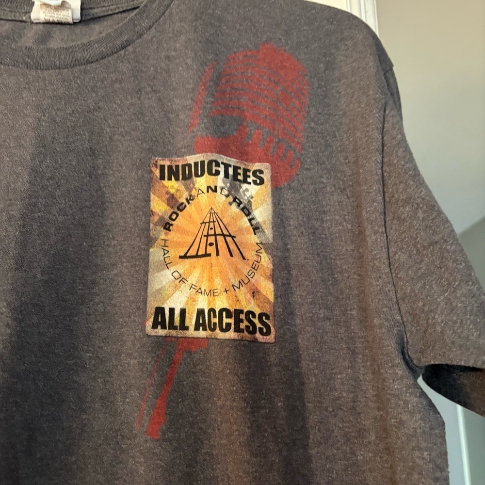 2014 Rock Hall Inductees Tee Gray XL Band Shirt - Picture 3 of 5
